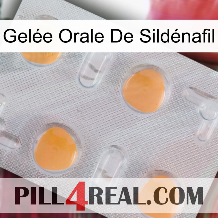 Gelée Orale De Sildénafil 24